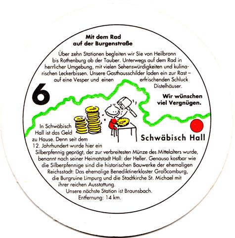 tauberbischofsheim tbb-bw distel mit dem 6b (rund215-6 schwäbisch hall)